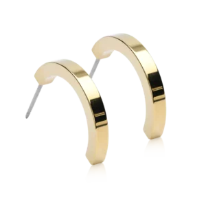 Blomdahl Pendant Plain Curved Øreringe