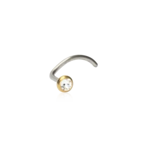 Blomdahl Bezel Næse Smykke