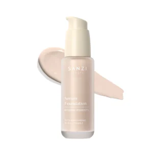 Sanzi - SERUM FOUNDATION MINERAL PIGMENTS - 02 light neutral-warm rosy