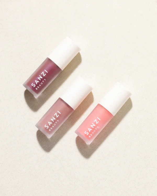 Sanzi Lip sheen - 5 smukke farver