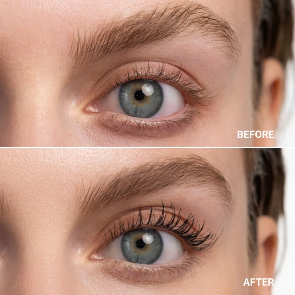 SANZI NYHED - MASCARA EXTRA VOLUME (WITH EYELASH SERUM) + GRATIS EYELASH CURLER - Billede 3