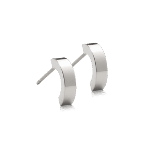 Blomdahl Pendant Plain Curved Øreringe